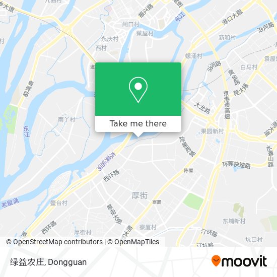 绿益农庄 map