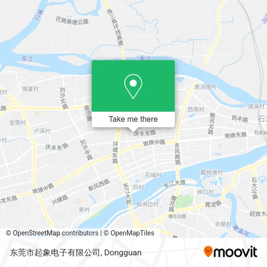 东莞市起象电子有限公司 map