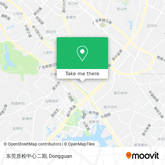 东莞质检中心二期 map
