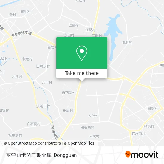 东莞迪卡侬二期仓库 map
