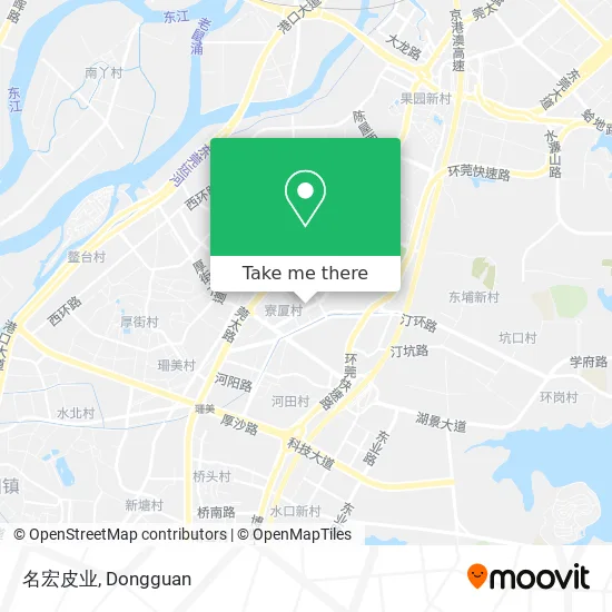 名宏皮业 map