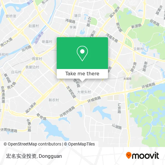 宏名实业投资 map