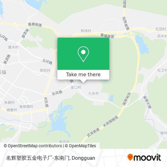 名辉塑胶五金电子厂-东南门 map