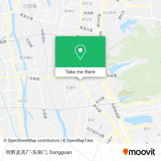 明辉皮具厂-东南门 map