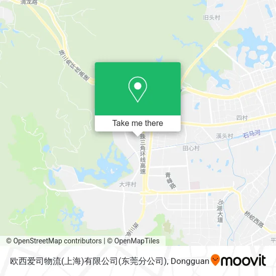 欧西爱司物流(上海)有限公司(东莞分公司) map