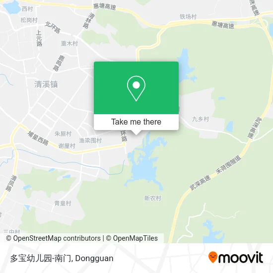 多宝幼儿园-南门 map