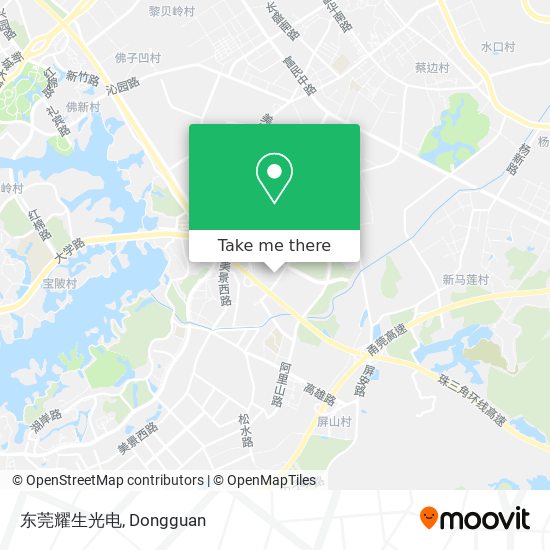 东莞耀生光电 map