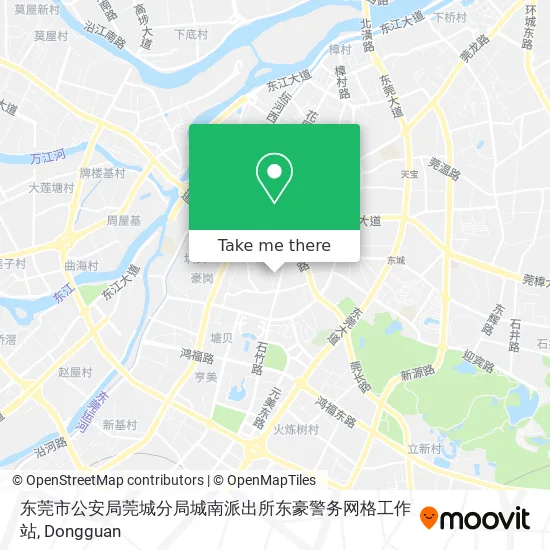 东莞市公安局莞城分局城南派出所东豪警务网格工作站 map