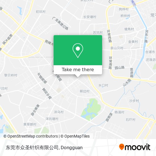 东莞市众圣针织有限公司 map