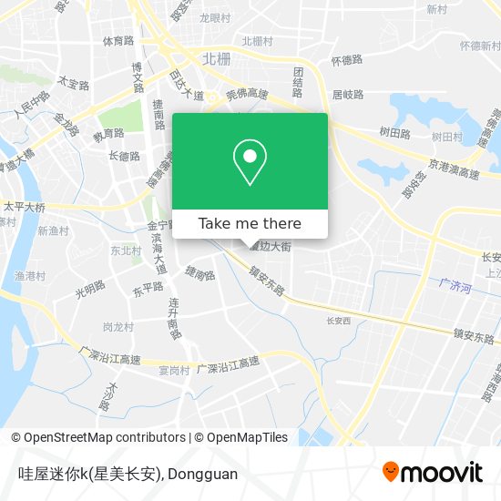 哇屋迷你k(星美长安) map