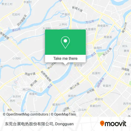 东莞台展电热股份有限公司 map