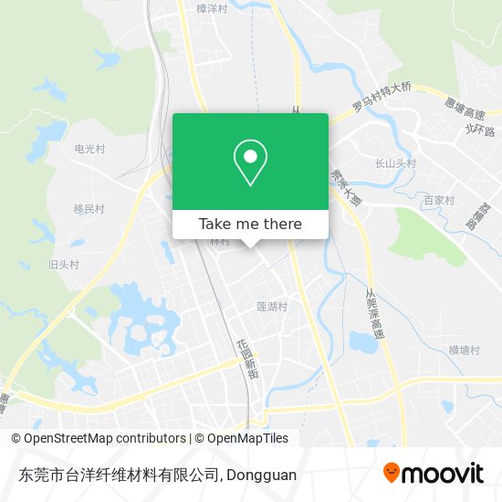 东莞市台洋纤维材料有限公司 map