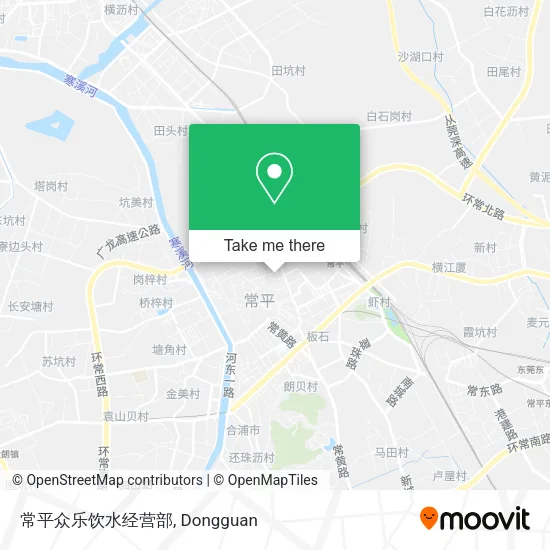 常平众乐饮水经营部 map