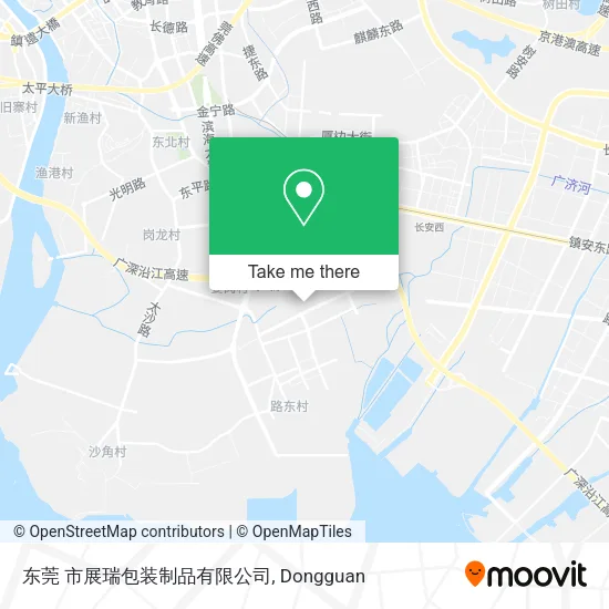 东莞 市展瑞包装制品有限公司 map