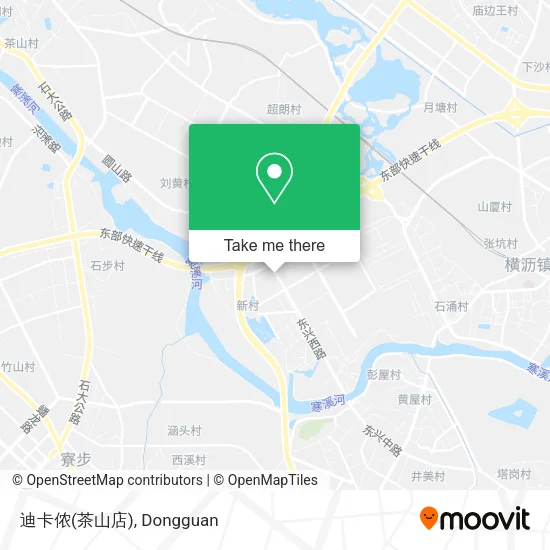 迪卡侬(茶山店) map