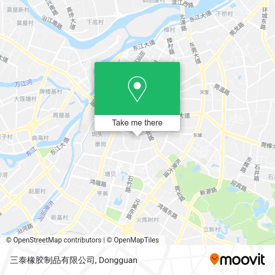 三泰橡胶制品有限公司 map