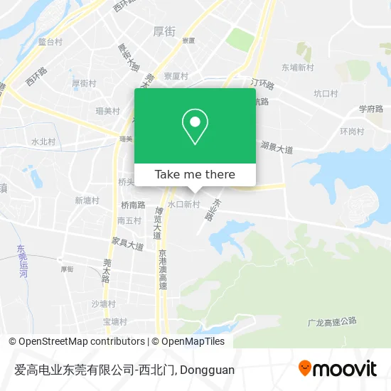 爱高电业东莞有限公司-西北门 map