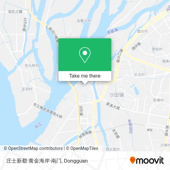 庄士新都·黄金海岸-南门 map