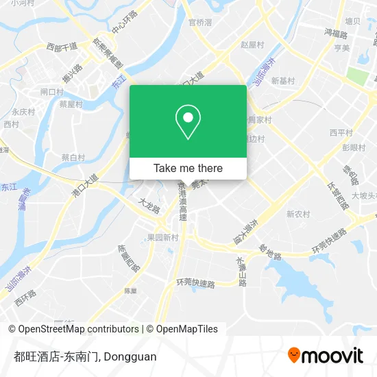 都旺酒店-东南门 map