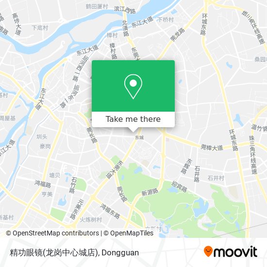 精功眼镜(龙岗中心城店) map
