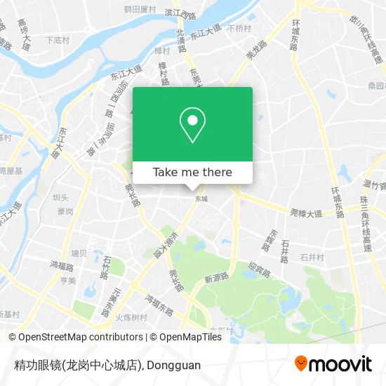 精功眼镜(龙岗中心城店) map