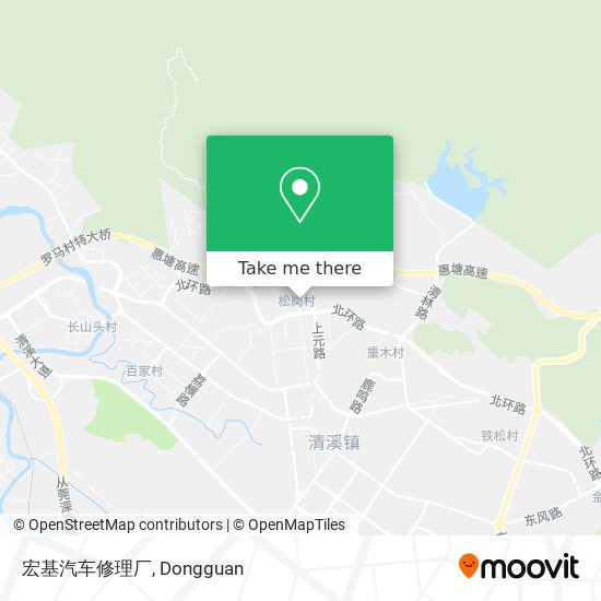 宏基汽车修理厂 map