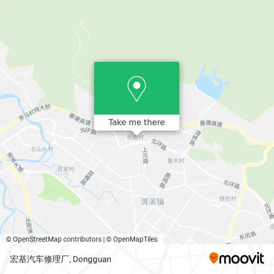 宏基汽车修理厂 map