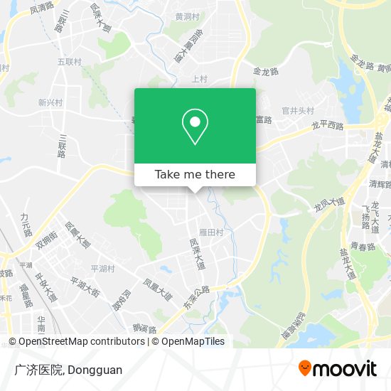 广济医院 map