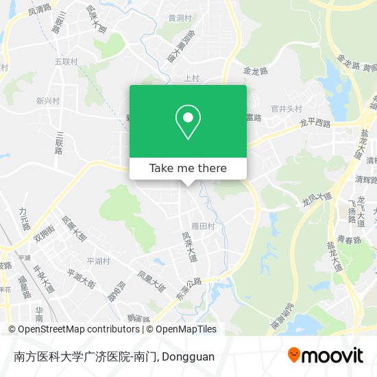 南方医科大学广济医院-南门 map