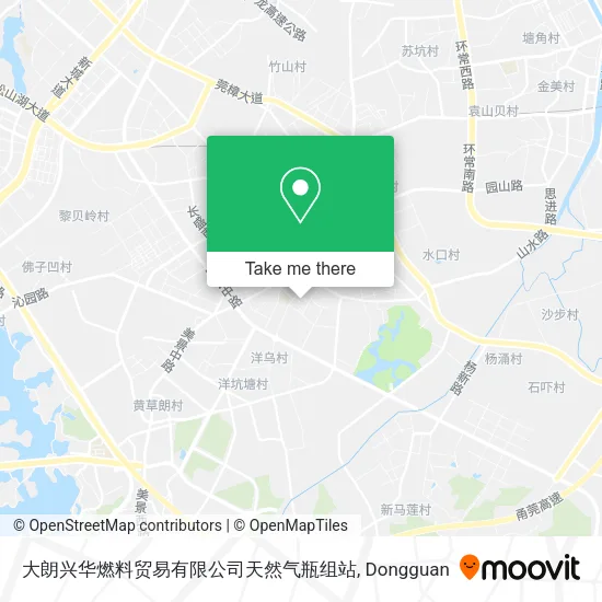 大朗兴华燃料贸易有限公司天然气瓶组站 map