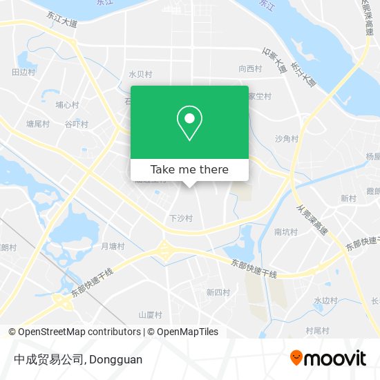 中成贸易公司 map