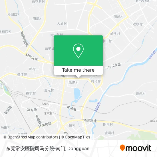 东莞常安医院司马分院-南门 map