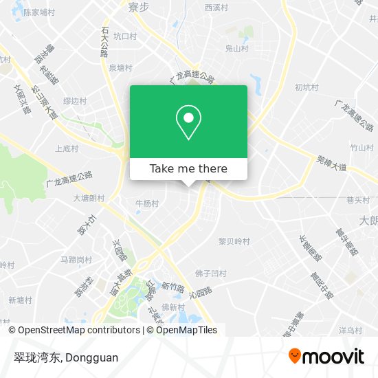 翠珑湾东 map