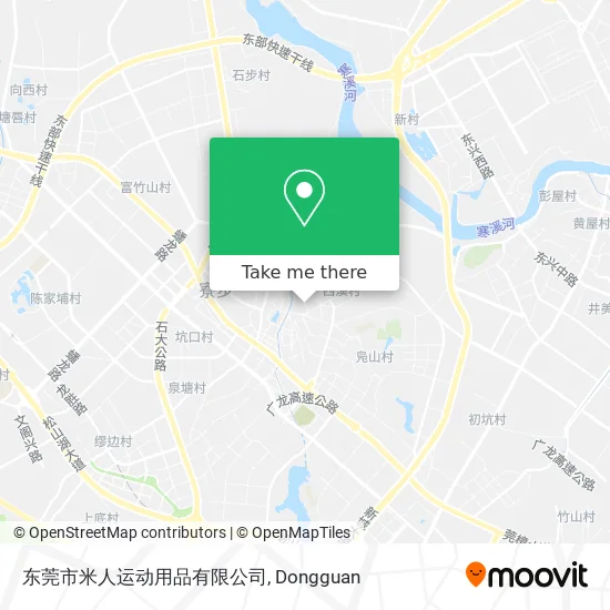 东莞市米人运动用品有限公司 map