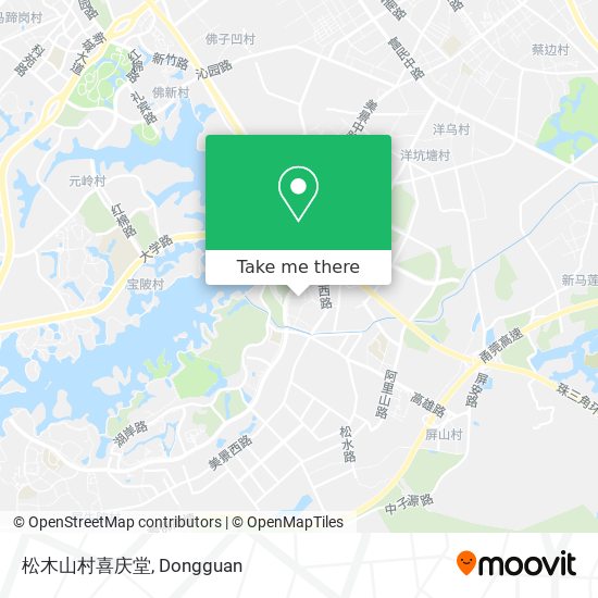 松木山村喜庆堂 map
