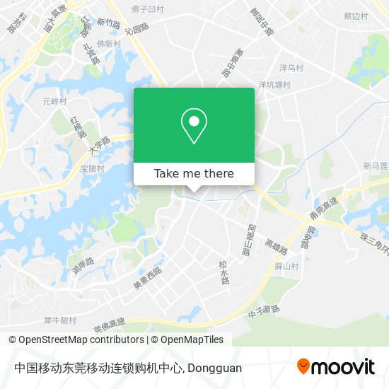 中国移动东莞移动连锁购机中心 map