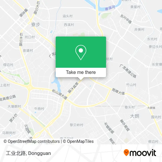 工业北路 map