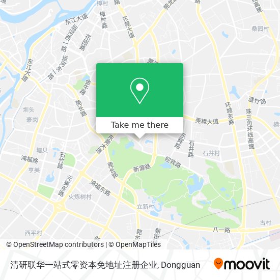 清研联华一站式零资本免地址注册企业 map