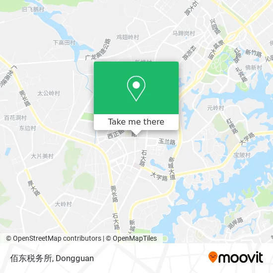 佰东税务所 map