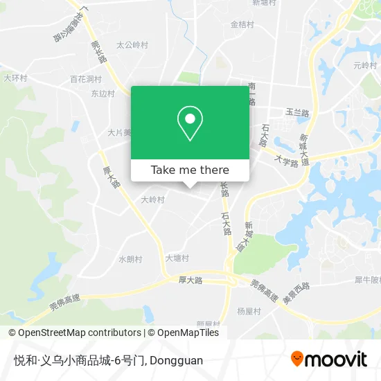 悦和·义乌小商品城-6号门 map