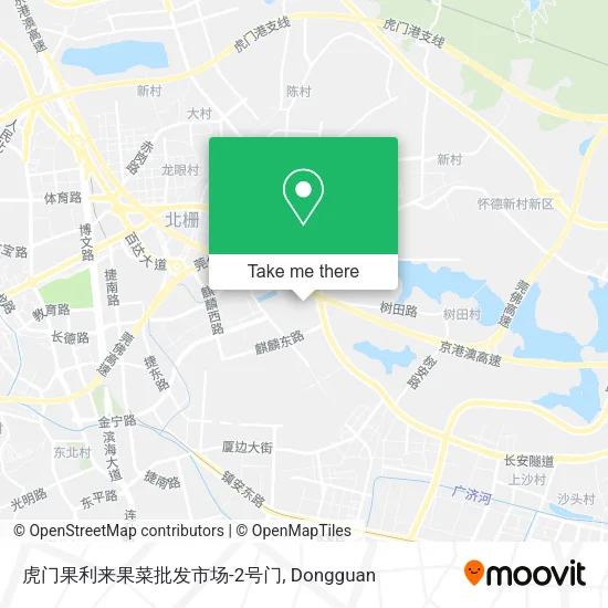 虎门果利来果菜批发市场-2号门 map