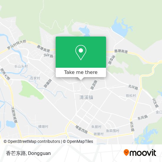 香芒东路 map