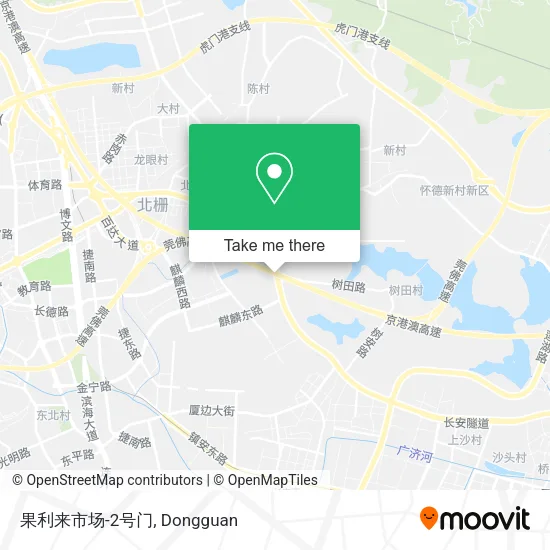果利来市场-2号门 map