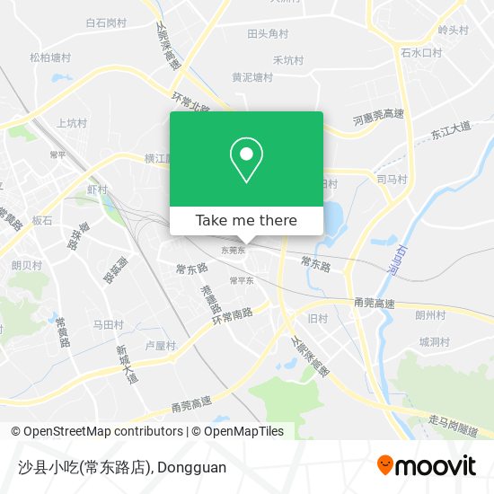 沙县小吃(常东路店) map