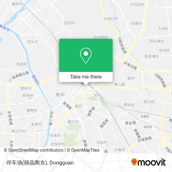 停车场(丽晶阁东) map