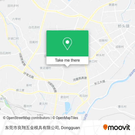 东莞市良翔五金模具有限公司 map
