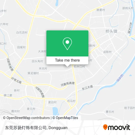 东莞苏扬灯饰有限公司 map