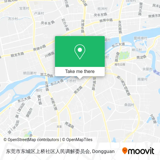东莞市东城区上桥社区人民调解委员会 map