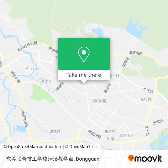 东莞联合技工学校清溪教学点 map