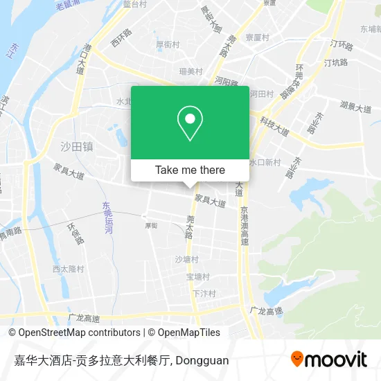嘉华大酒店-贡多拉意大利餐厅 map
